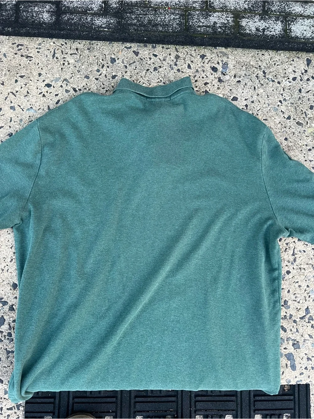 Polo by Ralph Lauren Teal Green Polo with Orange Pony